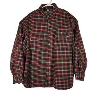 Stormy Kromer flannel shirt mens 2XL XXL multicolor plaid mercantile long sl